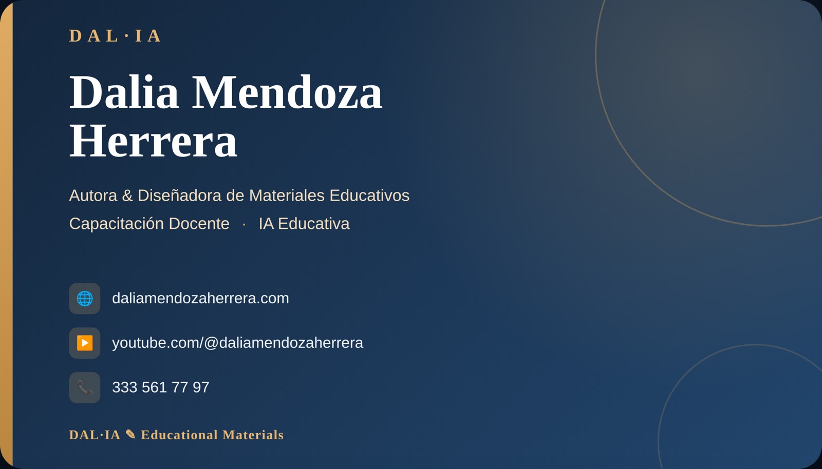 Tarjeta de presentación